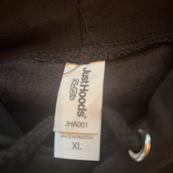 NWT Big Dog Play to win black hoodie, size XL - Picture 8 of 11